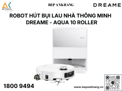 Robot hút bụi lau nhà thông minh Dreame Aqua 10 Roller ( Trắng / Đen )